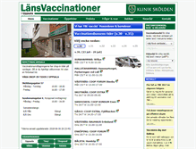 Tablet Screenshot of lansvaccinationer.se